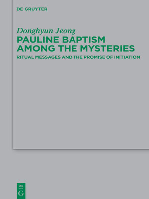 cover image of Pauline Baptism among the Mysteries